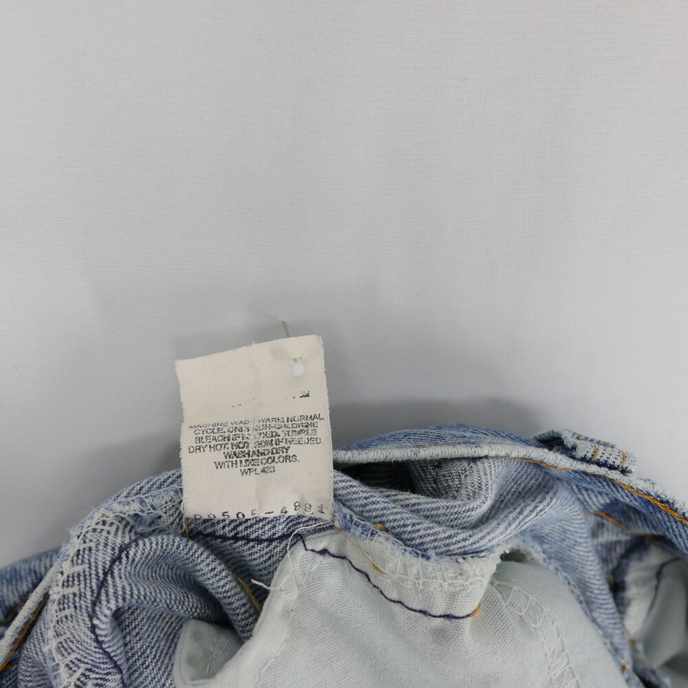 Vintage Levis 505 Jeans Mens 30x30 Blue Regular Fit Straight Leg Made In USA - Picture 14 of 14